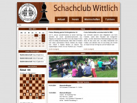 schachclub-wittlich.de Webseite Vorschau