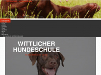 wittlicher-hundeschule.de Webseite Vorschau