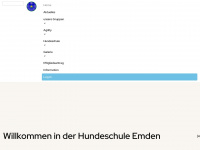 hundeschule-emden.de Webseite Vorschau