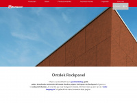 rockpanel.be Webseite Vorschau