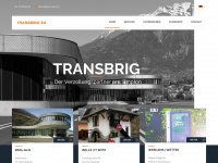 transbrig.ch Webseite Vorschau