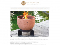 seebach-keramik.de Webseite Vorschau