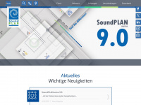 soundplan.eu Webseite Vorschau
