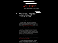 karlheiner.wordpress.com Webseite Vorschau