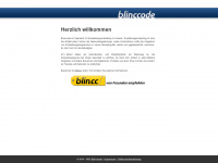 blinccode.com Webseite Vorschau