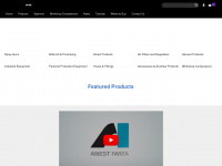anest-iwata.com.au Webseite Vorschau