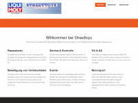 streettoys.de Webseite Vorschau