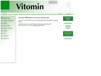 vitomin.info Webseite Vorschau