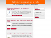 hotel-mediterranee.com Webseite Vorschau