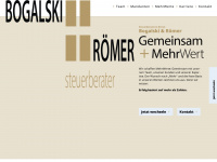 bogalski-roemer.de Webseite Vorschau
