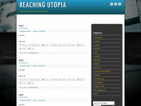 reachingutopia.com Webseite Vorschau