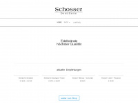 schosser.com Webseite Vorschau