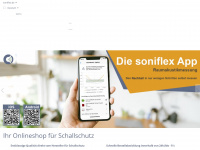 soniflex.com Webseite Vorschau