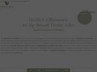 tiroleradler.net Webseite Vorschau