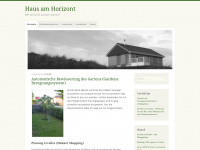 hausamhorizont.wordpress.com Webseite Vorschau