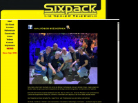 sixpack-live.com Webseite Vorschau