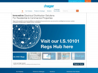 hager.ie Webseite Vorschau