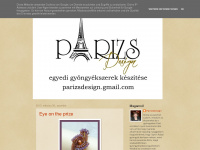 parizsdesign.blogspot.com Webseite Vorschau