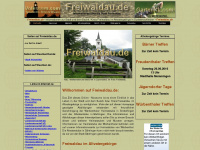 freiwaldau.de Webseite Vorschau