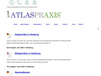 atlaspraxis.de Webseite Vorschau