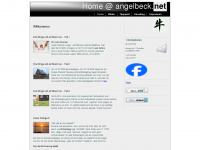 angelbeck.net Webseite Vorschau