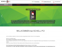 schell-pc.de Webseite Vorschau
