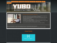yubo-baugestaltung.de Webseite Vorschau