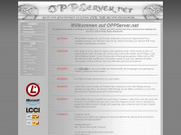 oppserver.net Webseite Vorschau