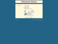 stoeckert.org Webseite Vorschau