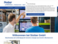 stoiber.eu Webseite Vorschau