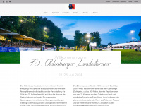 oldenburger-landesturnier.de Webseite Vorschau