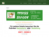 imbiss-saigon.de Webseite Vorschau