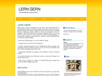lern-gern.net Webseite Vorschau
