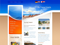 villa-tropical-tenerife.com Webseite Vorschau