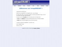 mirage228.net Webseite Vorschau