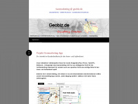 geobizblog.wordpress.com Webseite Vorschau