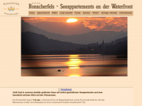 ronacherfels.at Webseite Vorschau