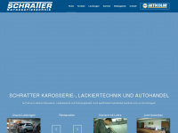 schratter.net Webseite Vorschau