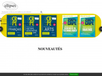 editions-ellipses.fr Webseite Vorschau
