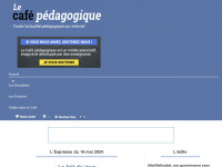 cafepedagogique.net Webseite Vorschau