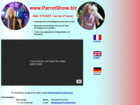 parrotshow.biz Webseite Vorschau