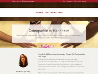 osteopathie-ulfig.de Webseite Vorschau