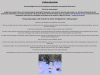 liebeszauber.com Webseite Vorschau