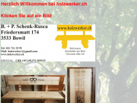 holzwerker.ch Webseite Vorschau