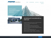 pfeiffer.co.at Webseite Vorschau