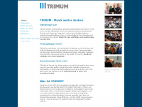 trimum.de Webseite Vorschau
