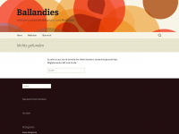 ballandies.com Webseite Vorschau