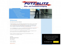 putz-blitz.net Webseite Vorschau
