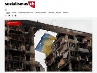 sozialismus.ch Webseite Vorschau