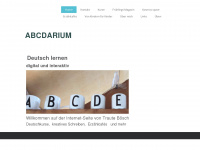 abcdarium.info Webseite Vorschau
